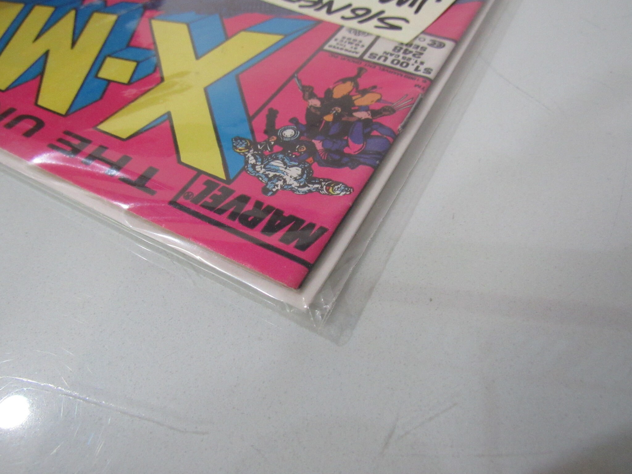 SIGNED XMEN 248 Jim Lee Tom Orzechowski Tom Defalco - All 3