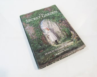 Secret Garden - Frances Hodgson Burnett -  Beautifully Illustrated - Hardcover w/ Dust Jacket [Near Fine]