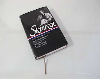 John Steinbeck 1932 - 1937 - Library of America - 1st Edition 5th Printing - Tortilla Flat Of Mice and Men and others