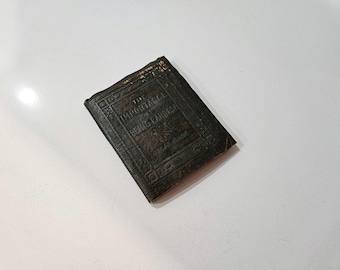 Antique Oscar Wilde Miniature Book – The Importance of Being Earnest – Little Leather Library – Early 1900s