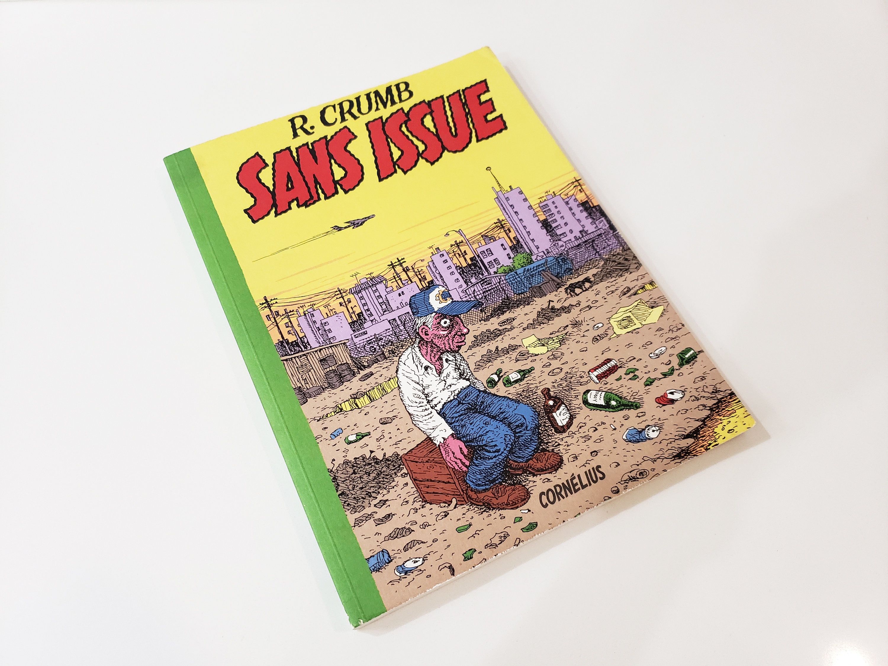 R Crumb Sans Issue - 1996 Cornelius - in French - Stiff Softcover 