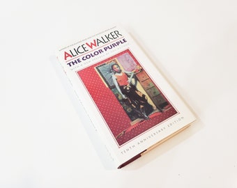 The Color Purple First Edition - 10th Anniversary Edition - Alice Walker - 1992 Harcourt Brace Jovanovich - Hardcover w/ Jacket [Near Fine+]