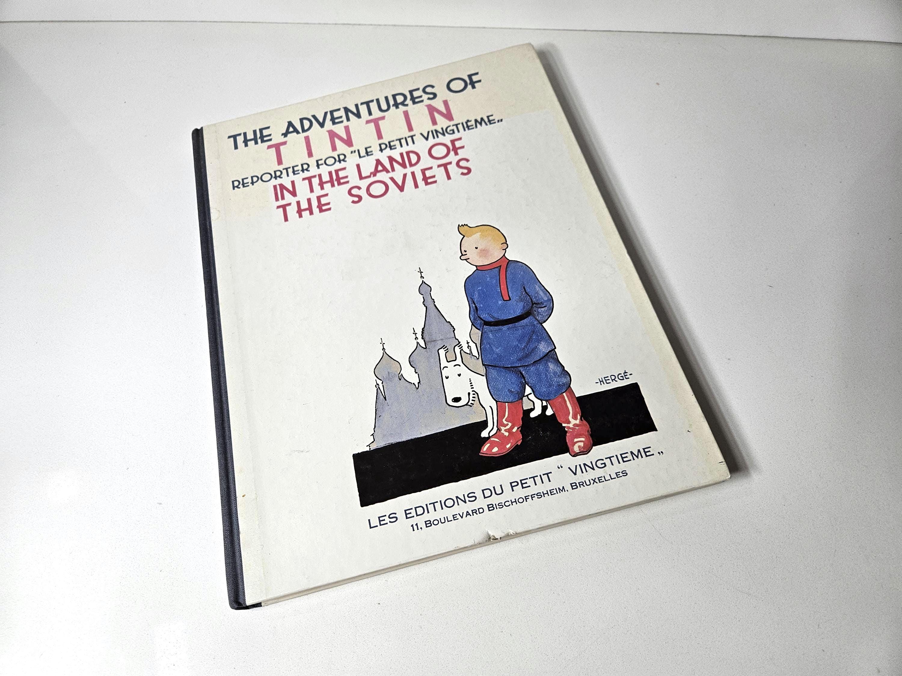 Tintin English Books - Etsy