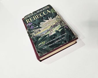Rebecca — Daphne du Maurier - First Edition, Early Printing 1938 - Doubleday Doran 2.75 Jacket Price