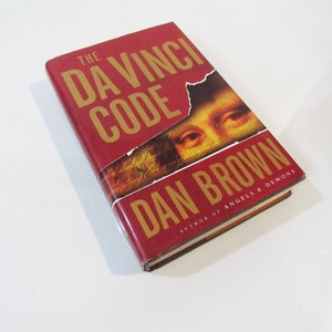 The Da Vinci Code First Edition Book Club Dan Brown Hardcover w/ Dust Jacket Near Fine image 1