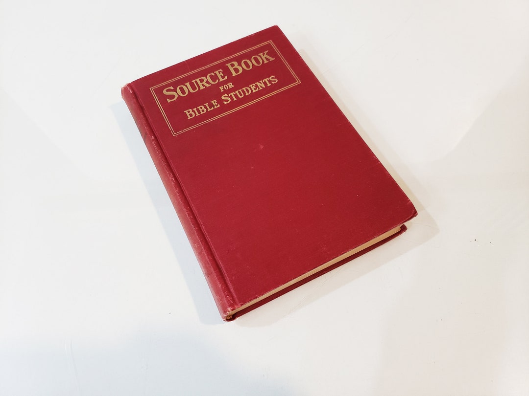 Source Book for Bible Students Review and Herald Publishing 1940