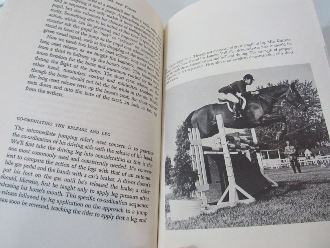 Hunter Seat Equitation Morris Hardcover W/ Dust Etsy