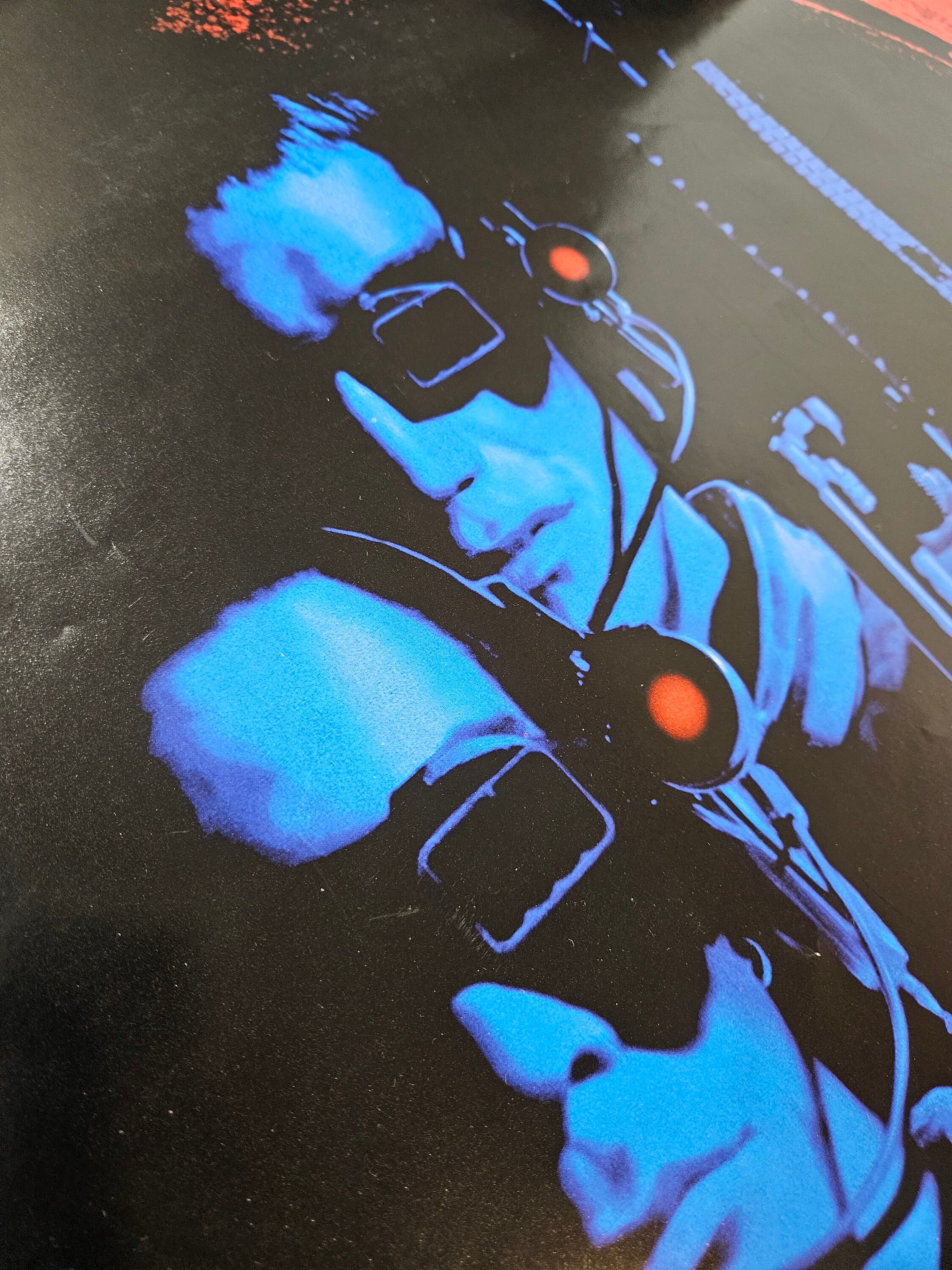 Poster Universal Soldier 30x40 Signé Van Damme Et Lundgren - Authentique + COA