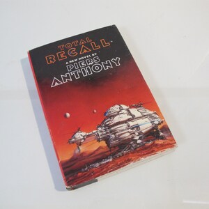 Total Recall - First Edition 1st Printing 1989 - Piers Anthony - Science Fiction