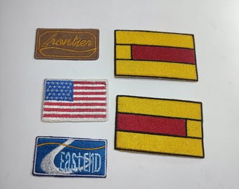Set 5 pcs embroidered heat-adhesive patches inspired by James cosplay Silent Hill 2 survival horror game uniform
