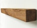 Floating Oak Mantel Shelf - Fire Place Beam made from Solid French Oak - 10cm Depth x 10cm Height - Range of Finishes Available 