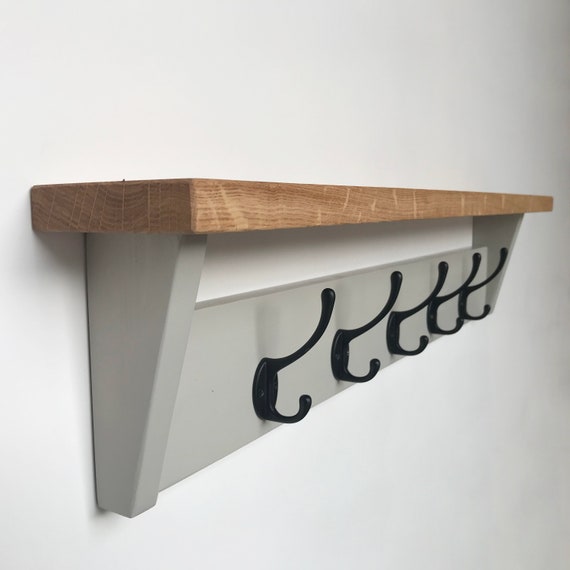 Purbeck Stone Coat Rack With Shelf Wall Mounted For Canada Purbeck Stone Coat Rack With Shelf Wall, White Wood Coat Rack Wall