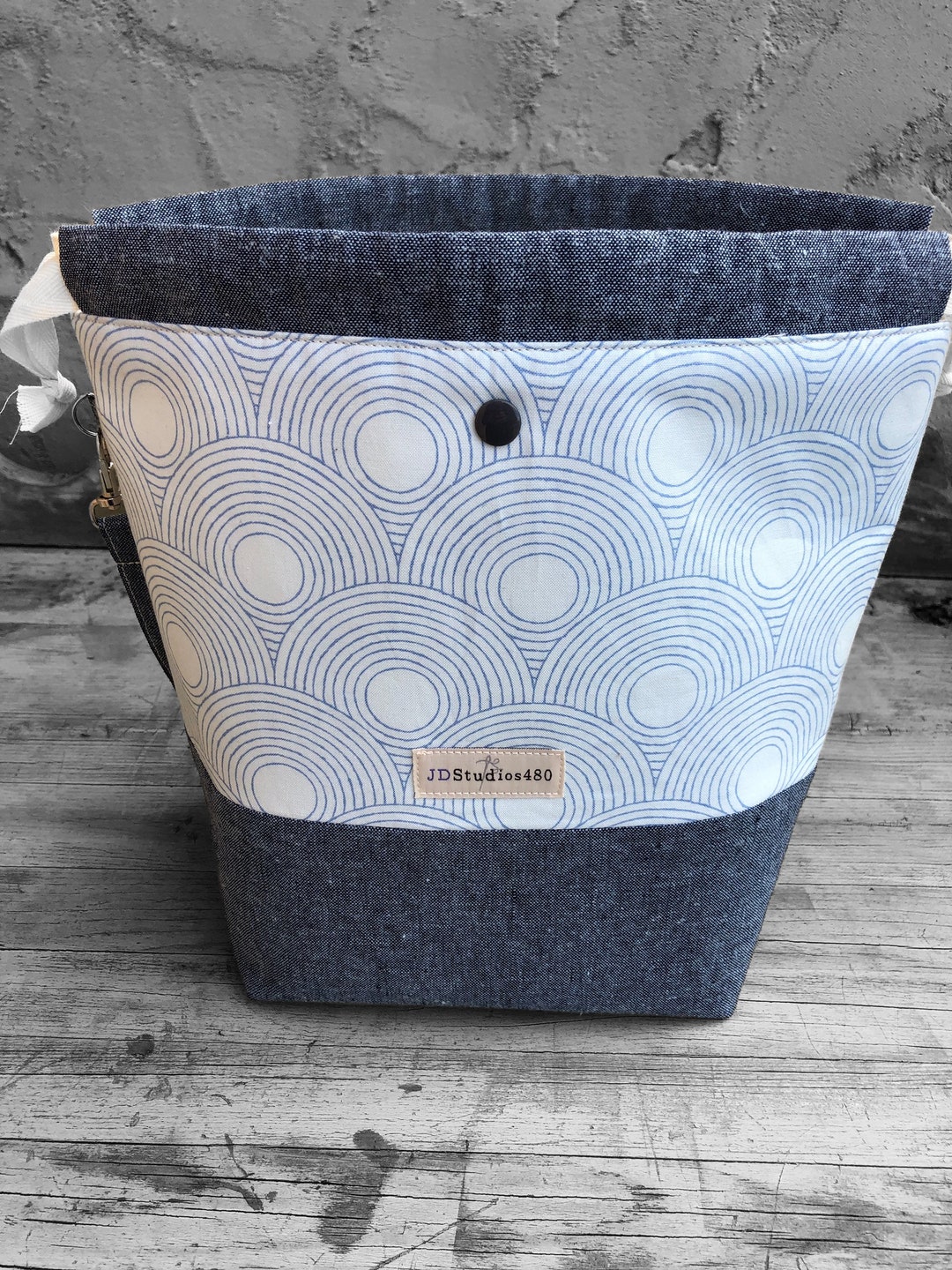 Large Knitting Project Bag large Knitting Bag Craft Project Bag