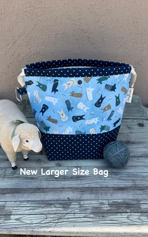 Extra Large Project Bag-xl Knitting Bag Drawstring Project Bag