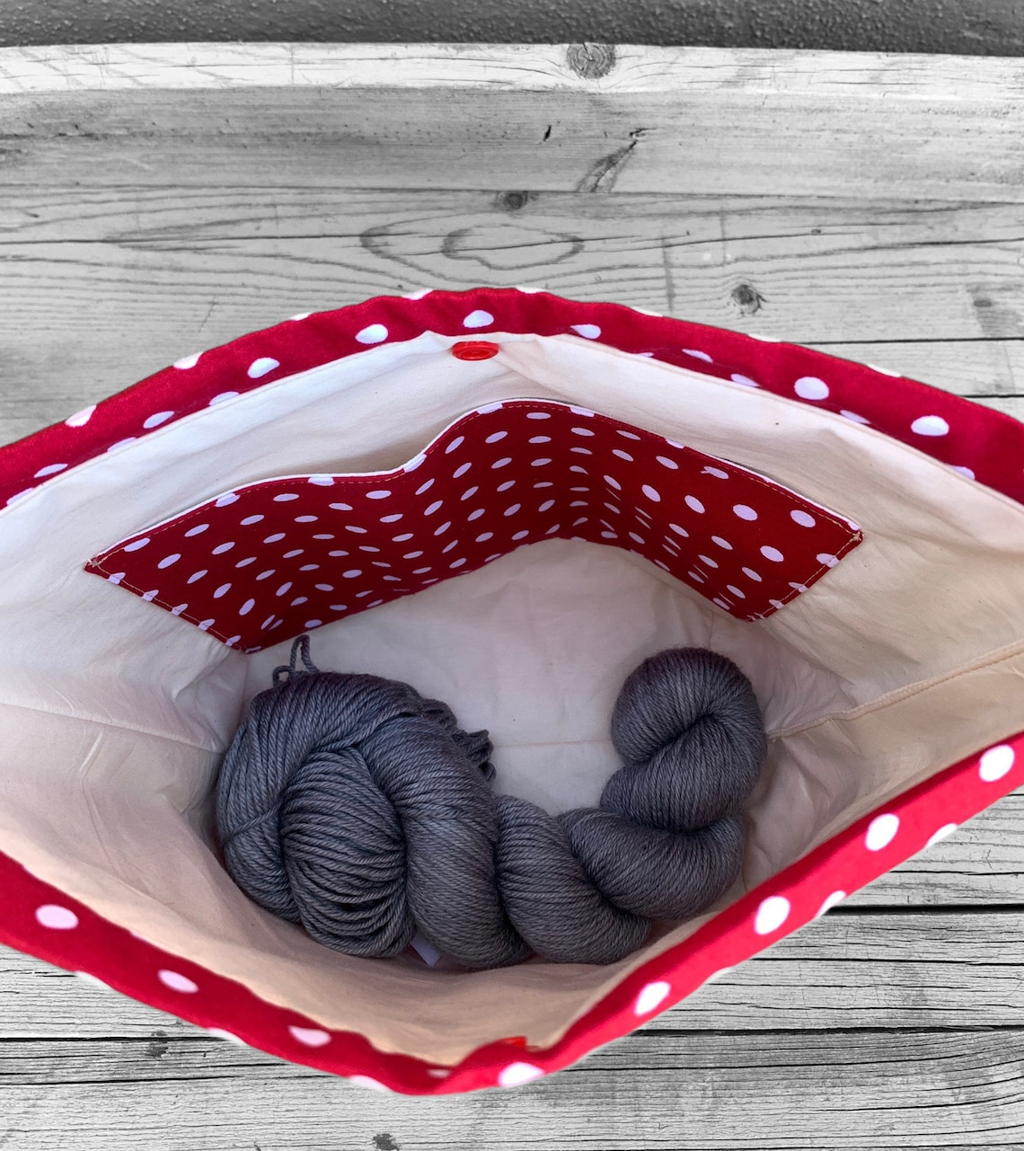 Knitting Project Bag large Knitting Bag Craft Project Bag Etsy