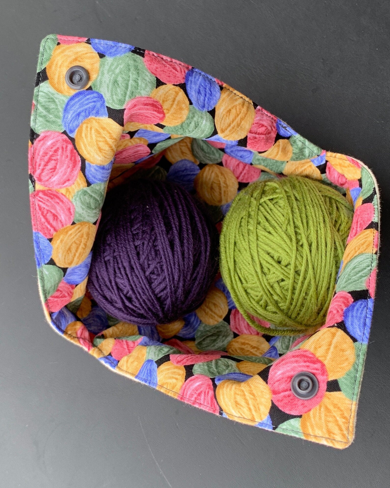 Yarn Cake Bag Personalized Yarn Holder Yarn Keeper Bento Etsy UK