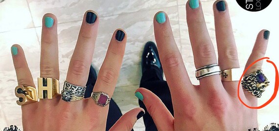 Harry Styles Blue Ring 2025