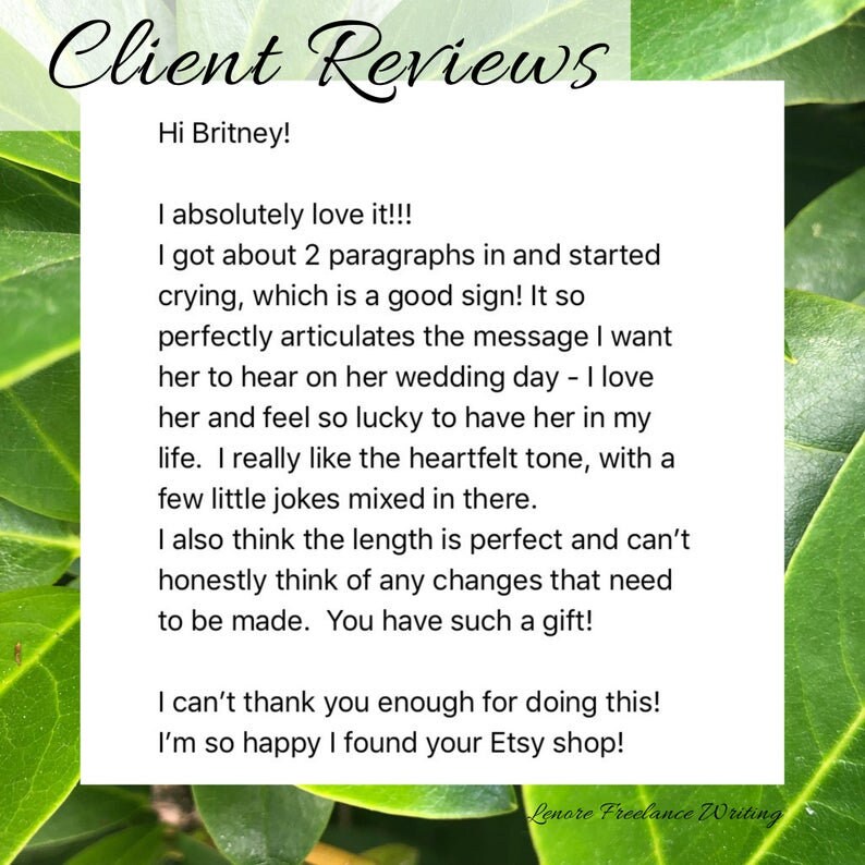 Wedding speech ideas picture