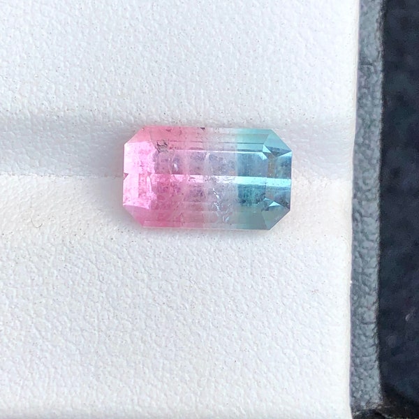 Bicolor tourmaline