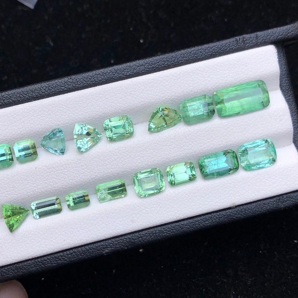 Mintgreen tourmaline