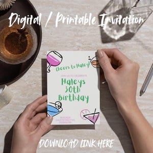 Um brinde ao cartão de aniversário