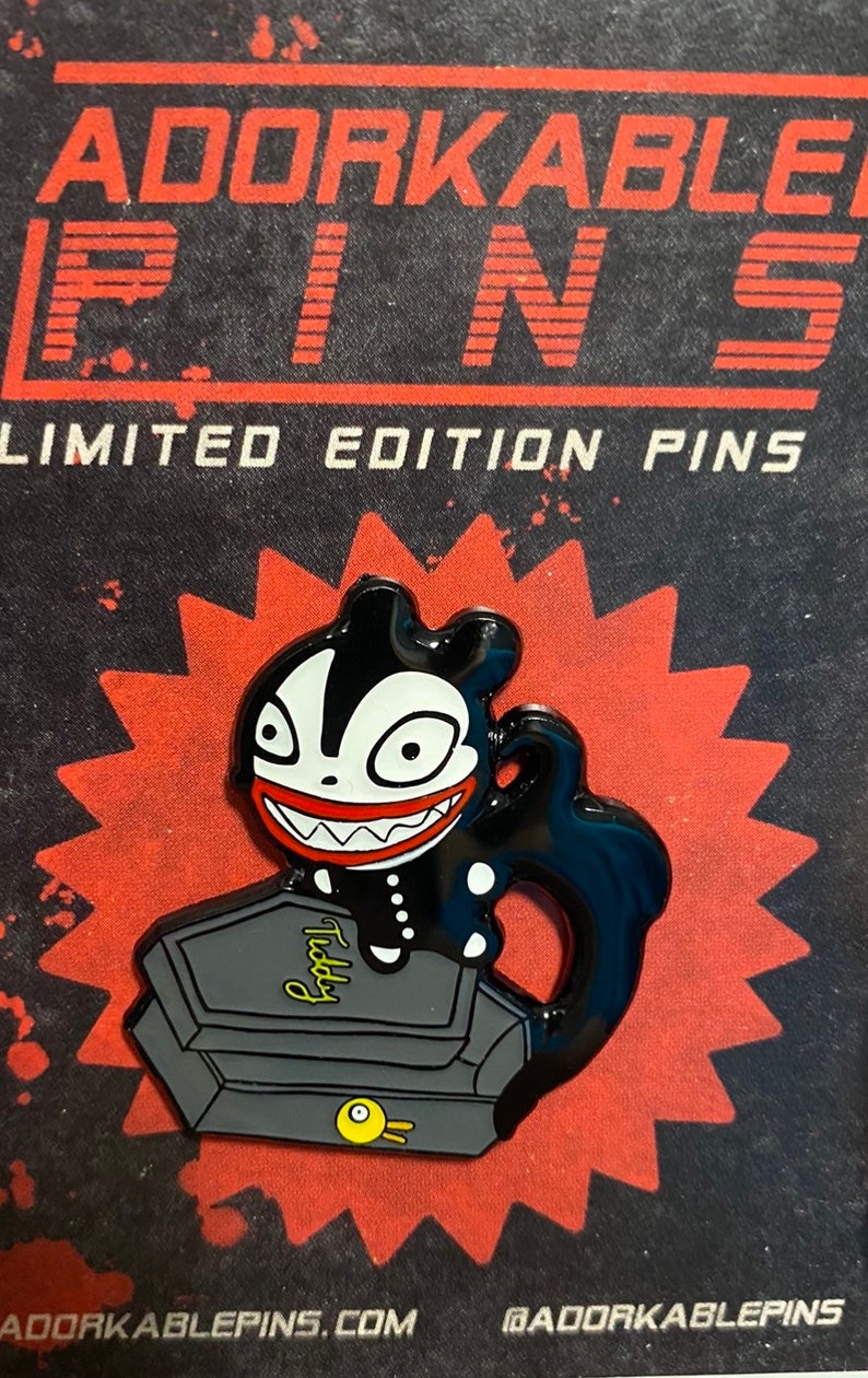 Vampire Teddy Pin