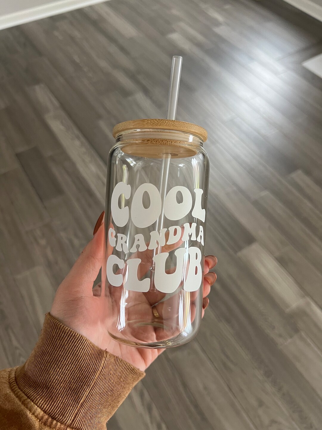 Groovy Cool Grandma Club Tumbler - Grandma Christmas Gift Cup - Cool ...