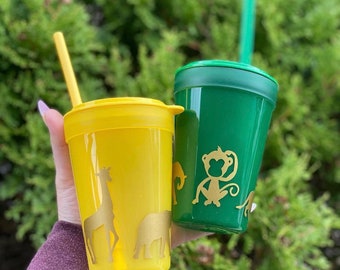 Safari Kids Tumbler: Jungle Animal Party Favor