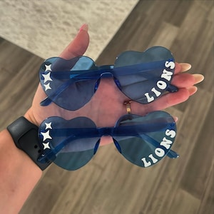 Lions Gear - Okulary Lions - Detroit Lions Gear - Fan Detroit - Prezent Detroit Lions - Prezent urodzinowy Lions - Prezent świąteczny Lions