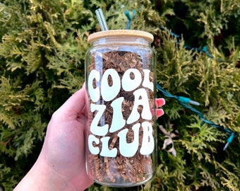 Cool Zia Club Beer Can Glass - Zia Life Cup - Cool Zia Club Cup - Favorite Zia Cup - Zia Cup - Zia tumbler - Zia Birthday Gift