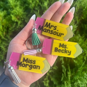 Personalized Teacher Name teacher gift Teacher Appreciation Gift idea Teacher Gift for Christmas