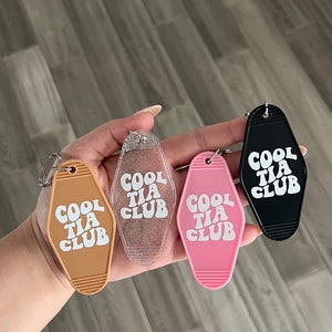 Cool Tia Club Hotel Key Chain Tia Key Chain cool Tia gift Key Chain Best Tia Key Chain retro Tia keychain cool Tia club gift