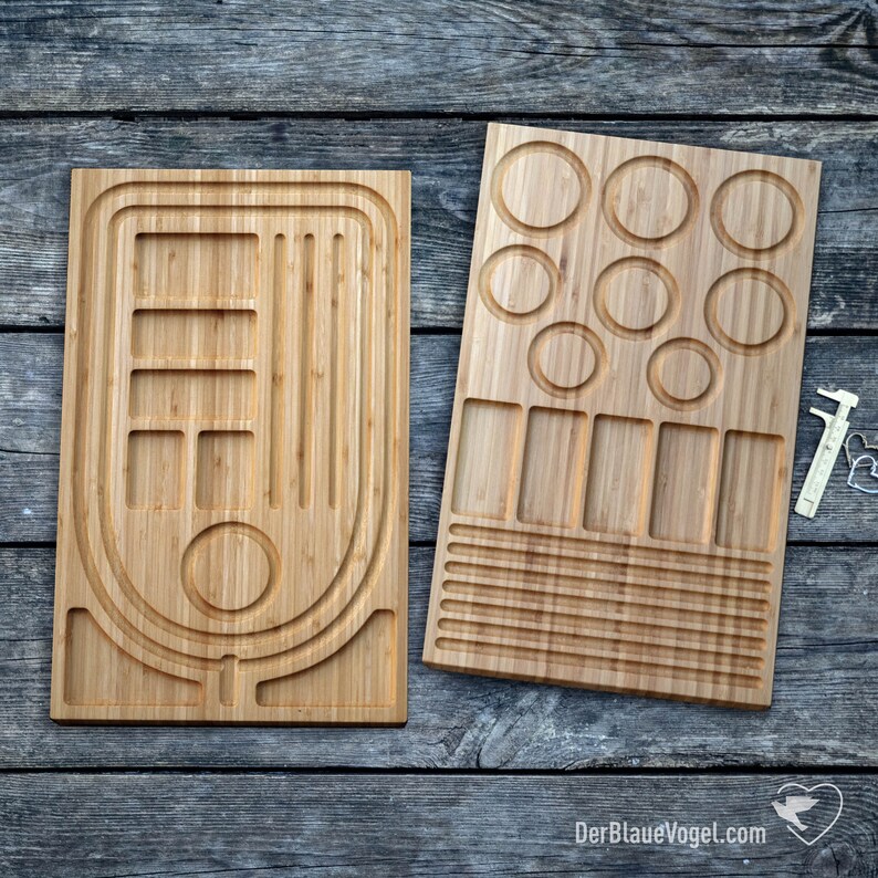 Wooden Mala Bead Design Board and Wooden Bracelet Bead Board Etsy