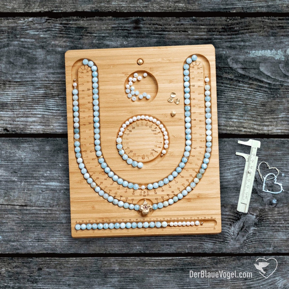Precious wood malaboard / malaboard mala bead board made of Etsy