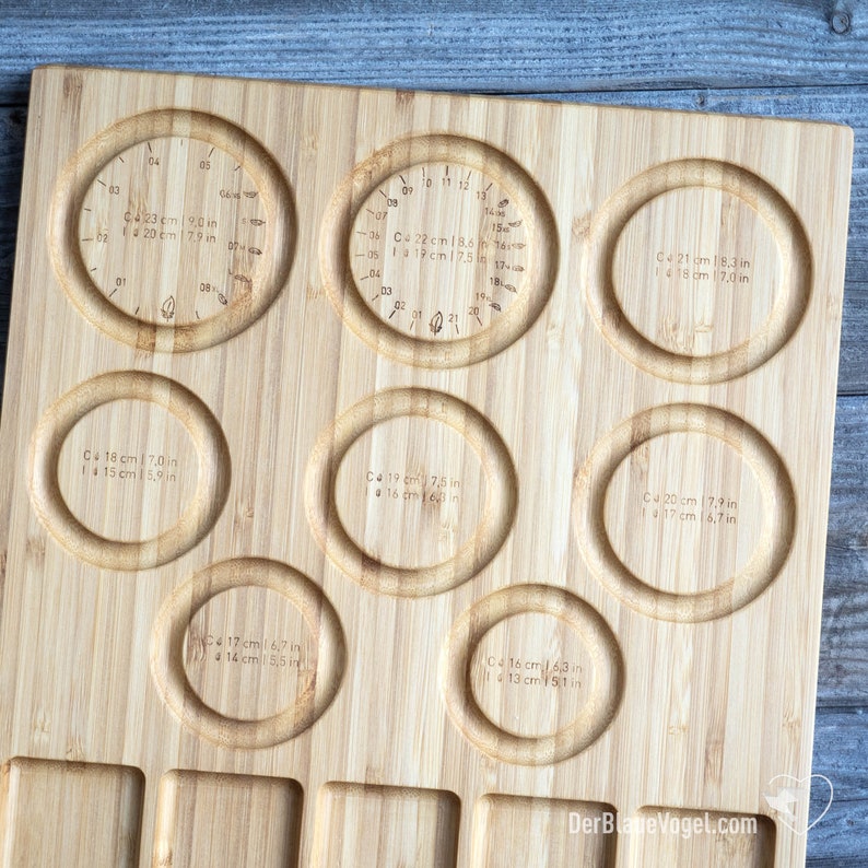 Bracelet Beadboard 2 Made of Wood With Curtain Grooves for DIY Etsy UK