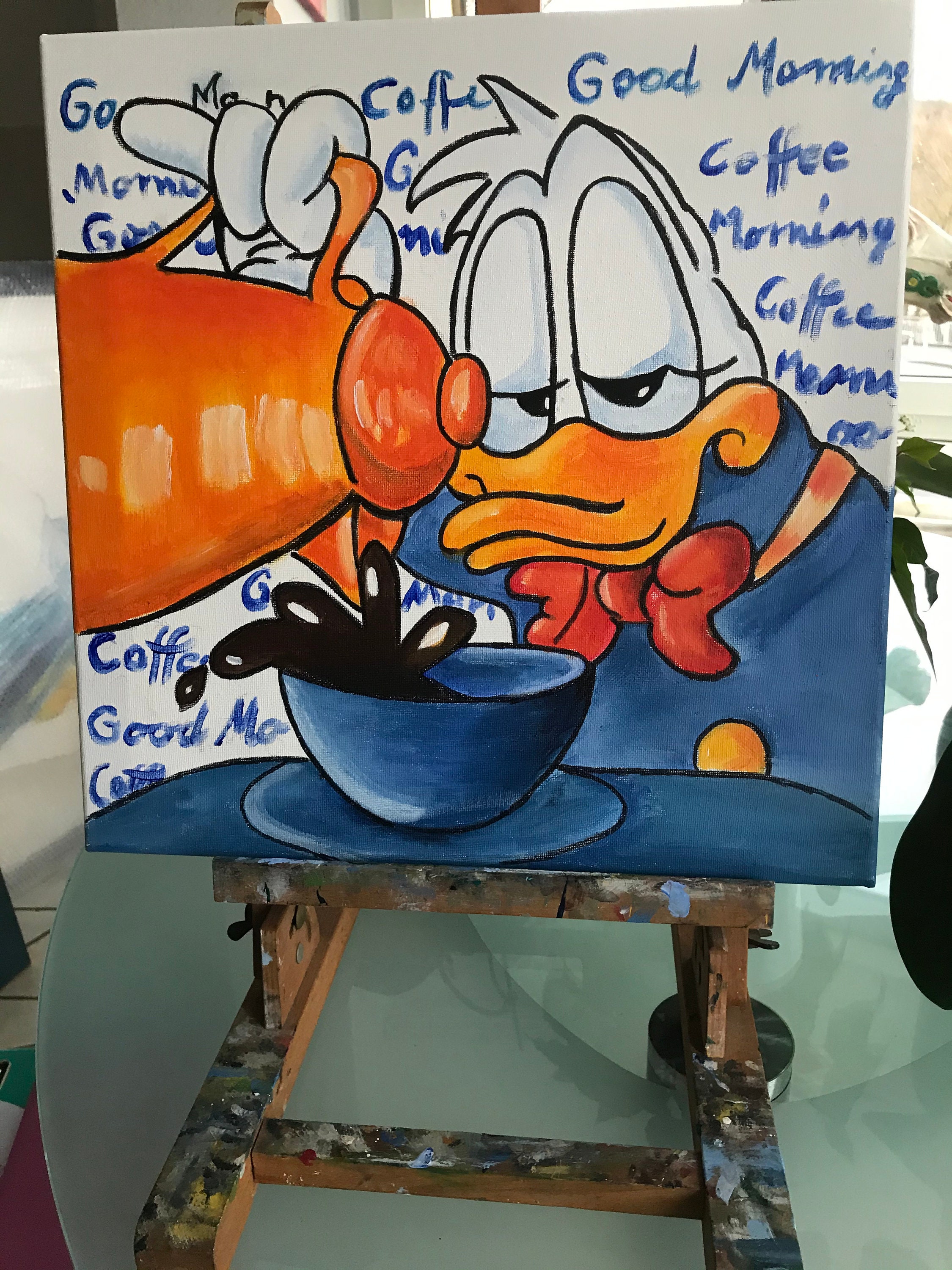 Donald Duck Bild Leinwand: A Timeless Masterpiece for Art Enthusiasts