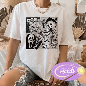 Horror Comic Shirt | Halloween Shirt | Fall Shirt