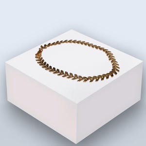 bracelet with fish bone chain