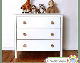1 door knob forest woodand jungel animals drawer pulls animals nursery owl squirrel wrap chest solid furniture handles cabinet doorknobs