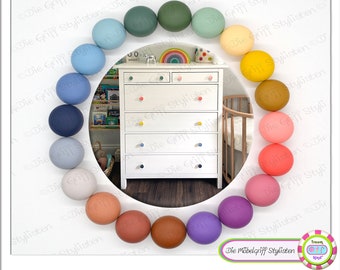 20 NEW COLORS 1 wooden door knob matte plain wood wooden beech pink light blue grey sugar white solid furniture handle drawer cabinet