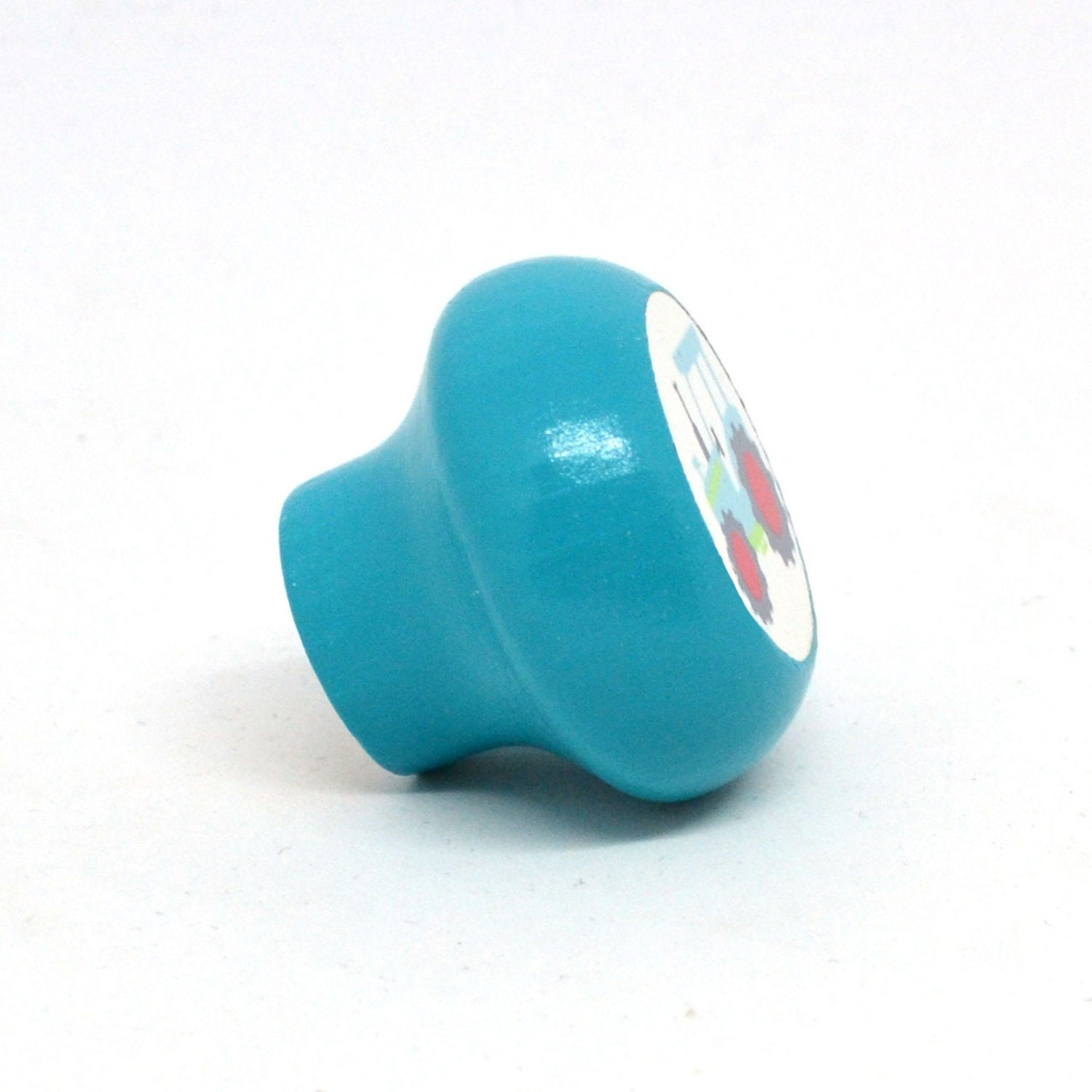 1 Custommade Children's Room Knob Penguin Darkblue Etsy