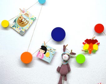 1 pc round wardrobe hook JUMBO KNOBS XL big wall 6-12 cm hangers wood knobs wooden coat entryway