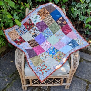 Handmade Patchwork Baby Quilt, Floor Play Mat