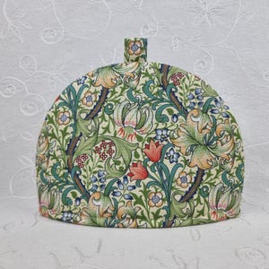 William Morris Golden Lily Tea Cosy: Floral Teapot Cozy Cover Bild 8