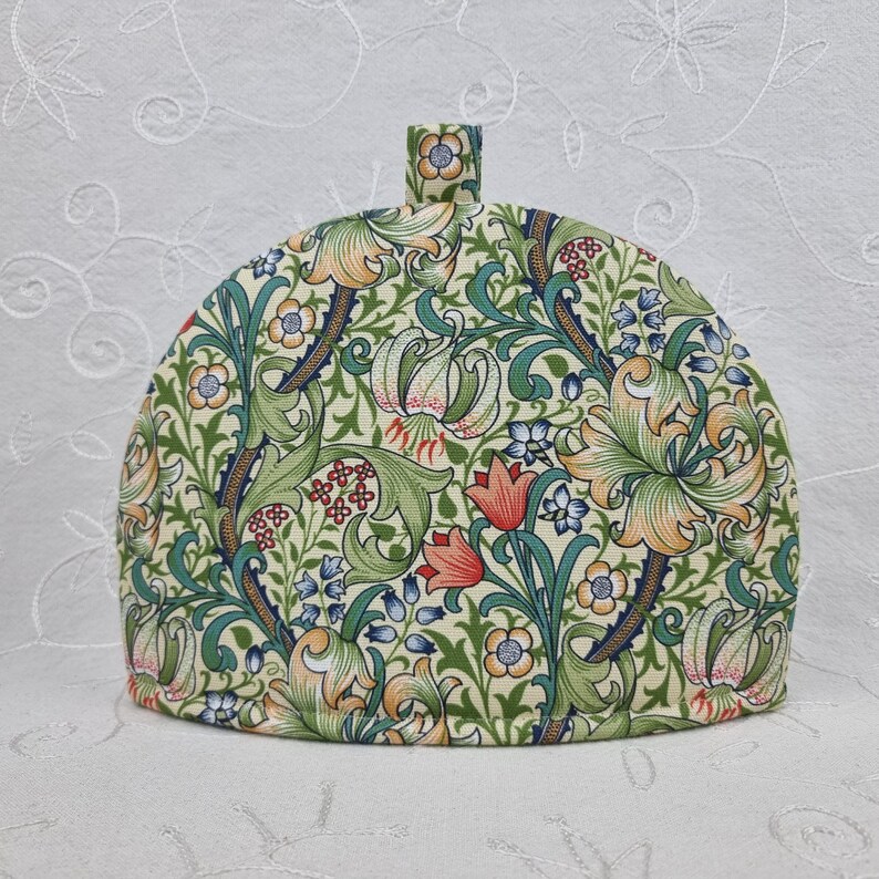 William Morris Golden Lily Tea Cosy: Floral Teapot Cozy Cover Bild 8