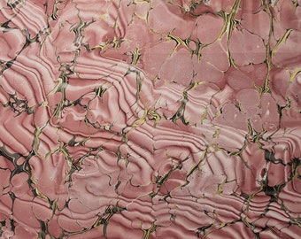 Marbling paper Art rhodochrosite role marbled