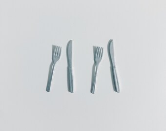 barbie cutlery