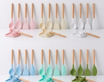 7 Farben - 1/6 Dollhouse Miniature 5 Utensilien Set mit Halter // Inbox für Mengenbestellungen #mlw20
