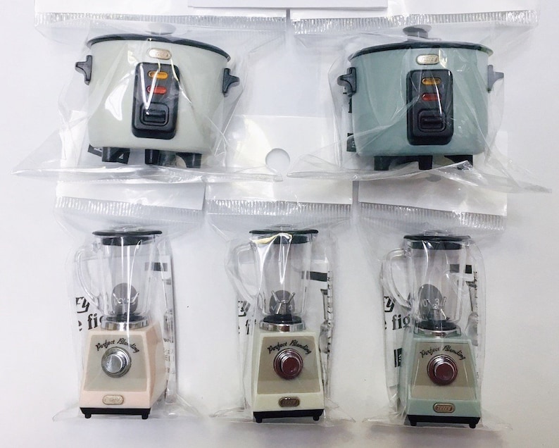 Pink Aqua White Vol. 3 16 dollhouse miniature TOFFY Blender /& Rice cooker collection