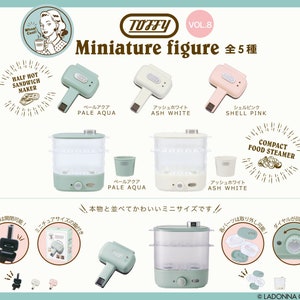 3 Farben - 1/6 Puppenhaus Miniatur Replica TOFFY Haushaltsgeräte Sammlung (Vol. 8) Sandwich Maker / Kompakt-Dampfgarer: Aqua / Pink / Weiß